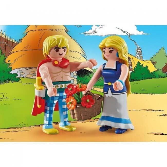 PLAYMOBIL ASTERIX ΤΡΑΓΙΚΟΜΙΞ ΚΑΙ ΦΑΛΜΠΑΛΑ (71544)