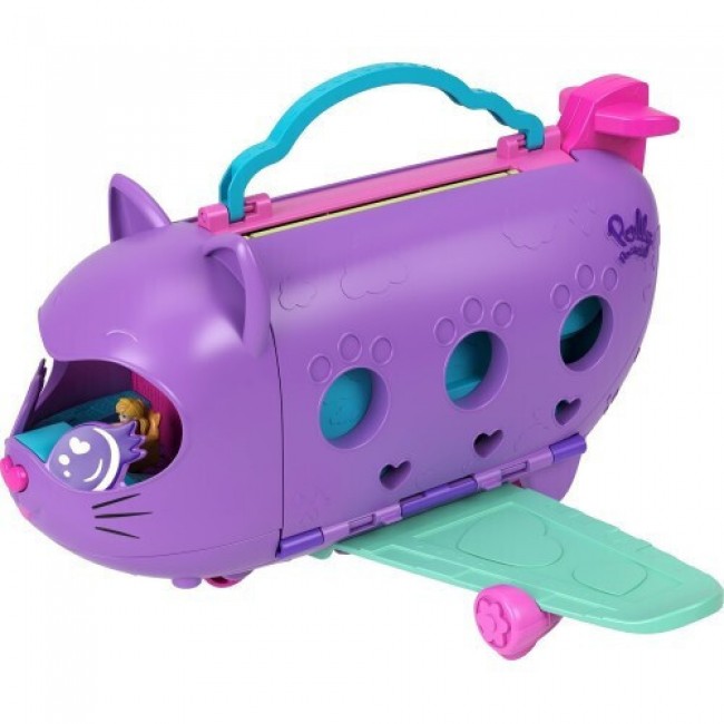 POLLY POCKET KITTY AIRWAYS ΑΕΡΟΠΛΑΝΟ ΓΑΤΑΚΙ