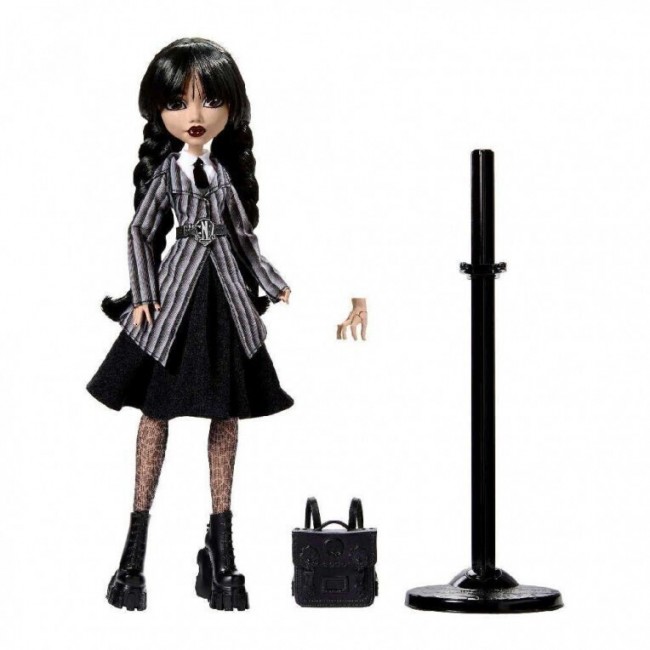 MONSTER HIGH ΣΥΛΛΕΚΤΙΚΗ ΚΟΥΚΛΑ WEDNESDEY ADDAMS NEVERMORE ACADEMY UNIFORM