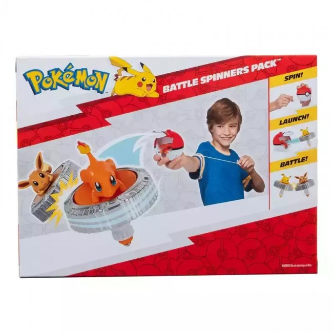 POKEMOM BATTLE SPINNER 1 ΤΕΜ. ME ΦΙΓΟΥΡΑ EEVEE