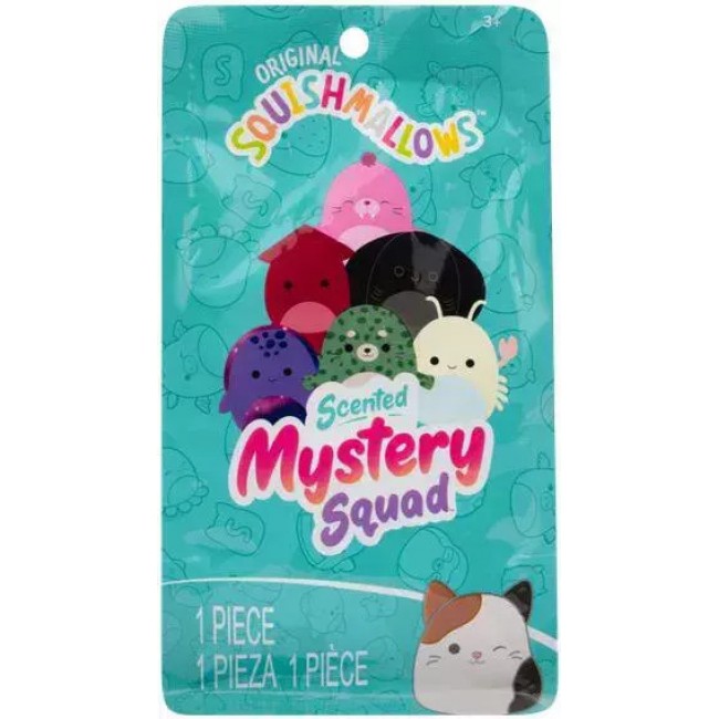 SQUISHMALLOWS ΑΡΩΜΑΤΙΚΕΣ MYSTERY BAGS W3 13CM ΘΑΛΑΣΣΙΑ ΠΛΑΣΜΑΤΑ