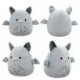 SQUISHMALLOWS ΛΟΥΤΡΙΝΑ 30,5ΕΚ  ΑΓΡΙΑ ΖΩΑ MILLENIA THE GREY BAT