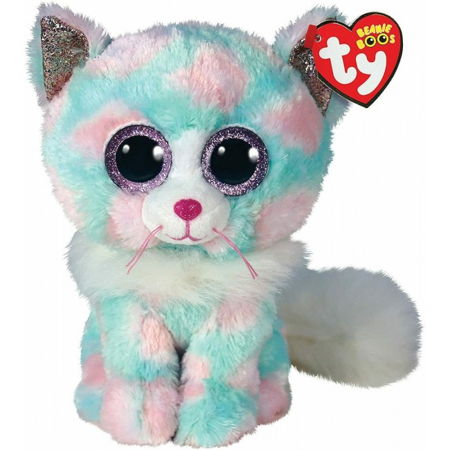 TY BEANIE BOOS ΧΝΟΥΔΩΤΟ ΓΑΤΟΥΛΑ ΠΑΣΤΕΛ 15ΕΚ.