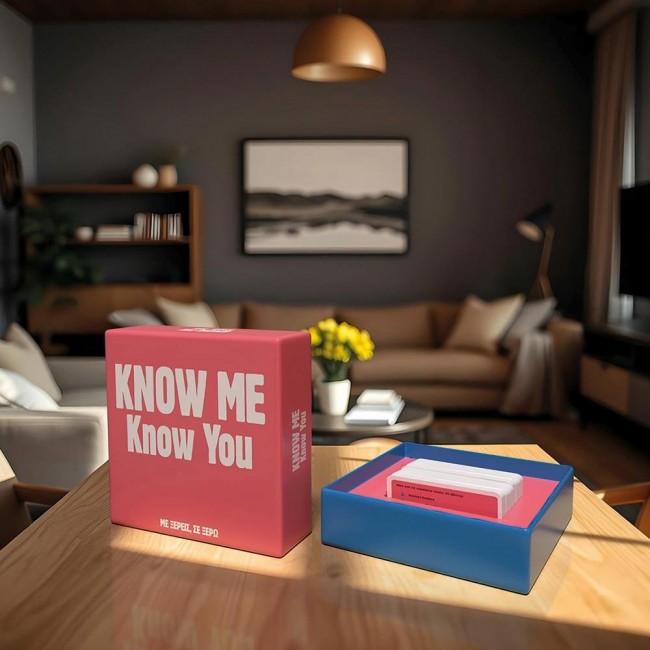 ΕΠΙΤΡΑΠΕΖΙΟ GIFT GAMES KNOW ME KNOW YOU ΜΕ ΞΕΡΕΙΣ ΣΕ ΞΕΡΩ