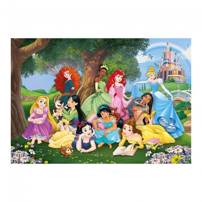 CLEMENTONI ΠΑΙΔΙΚΟ ΠΑΖΛ SUPER COLOR 104 TEM DISNEY PRINCESS