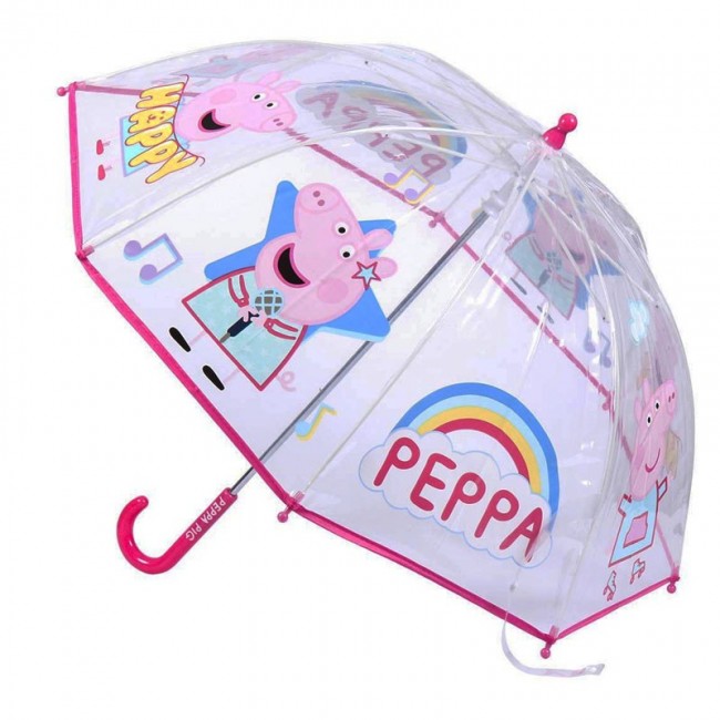 ΟΜΠΡΕΛΑ ΔΙΑΦΑΝΗ ΜΠΑΣΤΟΥΝΙ PEPPA PIG