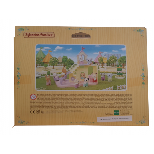 THE SYLVANIAN FAMILIES BABY CASTLE PLAYGROUND