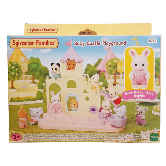 THE SYLVANIAN FAMILIES BABY CASTLE PLAYGROUND