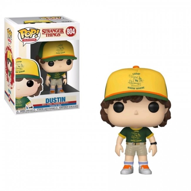 FUNKO POP TELEVISION ΦΙΓΟΥΡΑ VINYL STRANGER THINGS DUSTIN 804