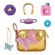 REAL LITTLES HANDBAGS ΜΕ ΕΞΙ ΕΚΠΛΗΞΕΙΣ ΣΕ CDY ΔΙΑΦΟΡΑ ΣΧΕΔΙΑ 1 ΤΕΜΑΧΙΟ