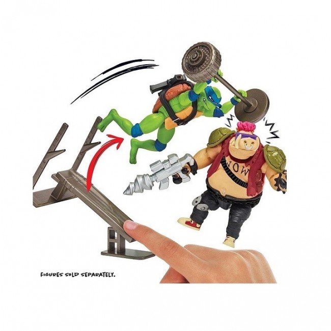 TURTLES MUTANT MOVIE SEWER LAIR PLAYSET