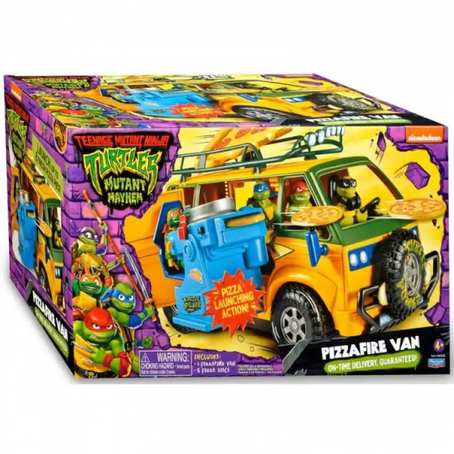 TURTLES MUTANT MAYHEM  MOVIE PIZZA VAN