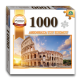 PUZZLE 1000 ΤΕΜ TAJ MAHAL  ΠΥΡΓΟΣ ΤΟΥ EIFFEL COLOSSEUM