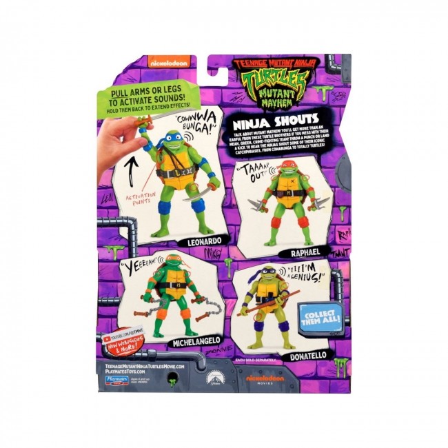 TURTLES MUTANT MAYHEM MOVIE DELUXE ΦΙΓΟΥΡΕΣ