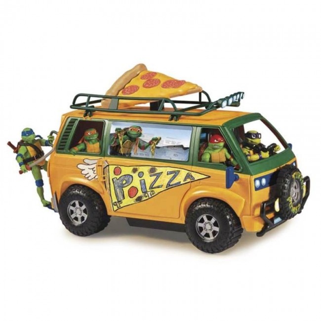 TURTLES MUTANT MAYHEM  MOVIE PIZZA VAN