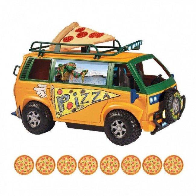 TURTLES MUTANT MAYHEM  MOVIE PIZZA VAN