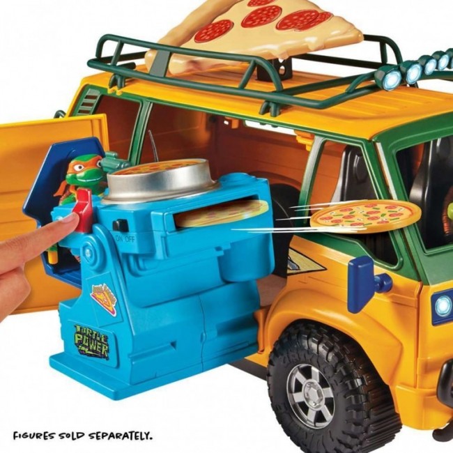 TURTLES MUTANT MAYHEM  MOVIE PIZZA VAN