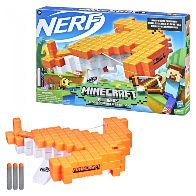 NERF MINECRAFT PILLAGERS CROSSBOW