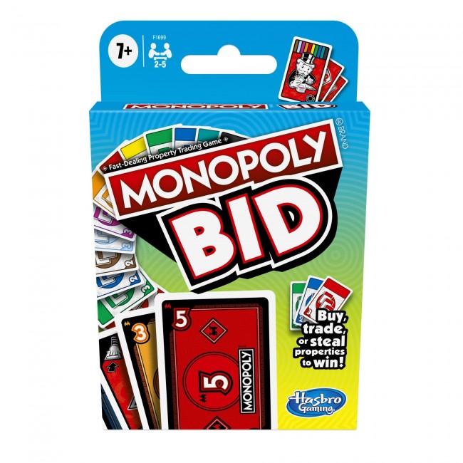 ΕΠΙΤΡΑΠΕΖΙΟ ΜΕ ΚΑΡΤΕΣ MONOPOLY BID