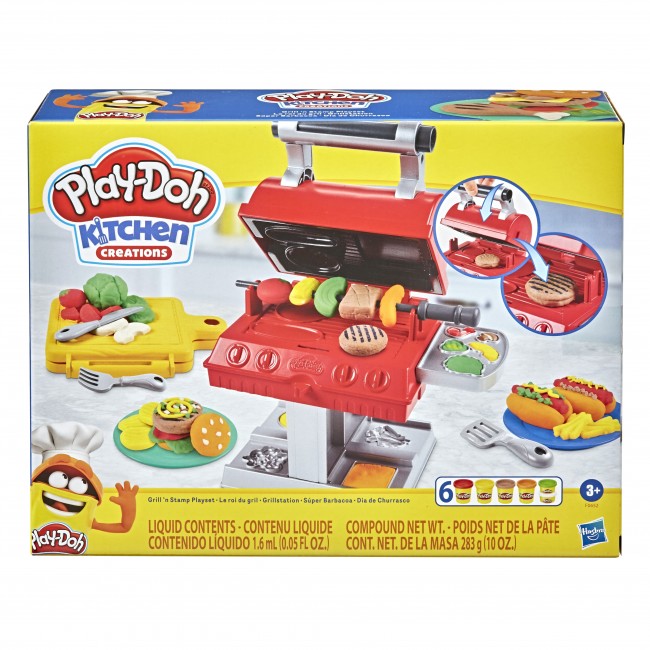 PLAY DOH ΨΗΣΤΑΡΙΑ ΜΕ 6 ΒΑΖΑΚΙΑ ΠΛΑΣΤΕΛΙΝΕΣ