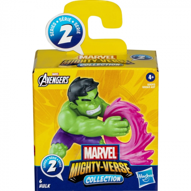 MARVEL AVENGERS ΠΑΙΔΙΚΗ ΦΙΓΟΥΡΑ MIGHTY-VERSE HULK 6 EK