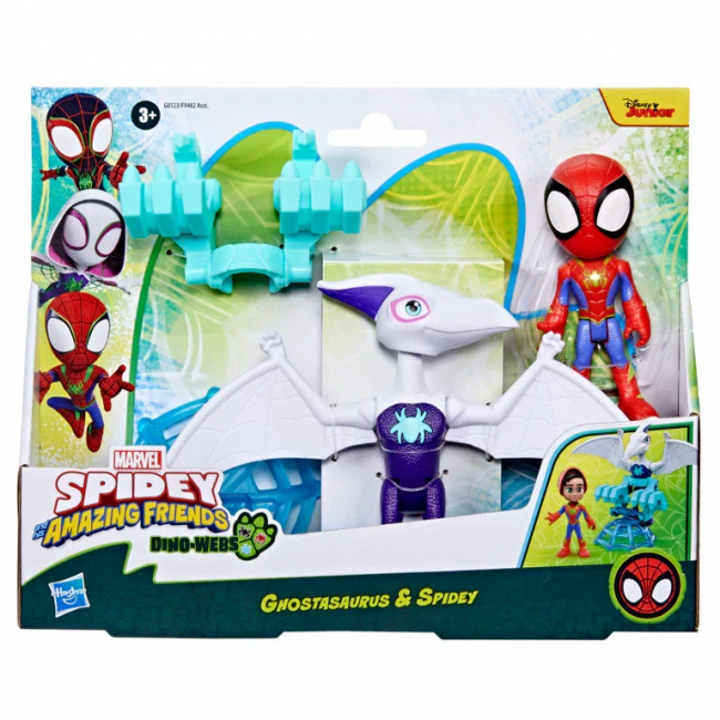 SPIDEY AND HIS AMAZING FRIENDS DINO GHOSTASAURUS AND SPIDEY