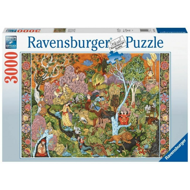 RAVENSBURGER ΠΑΖΛ 3000ΤΕΜ ΖΩΔΙΑΚΟΣ ΚΗΠΟΣ