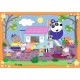 RAVENSBURGER GIANT FLOOR  PUZZLE PEPPA PIG 24 ΤΕΜ