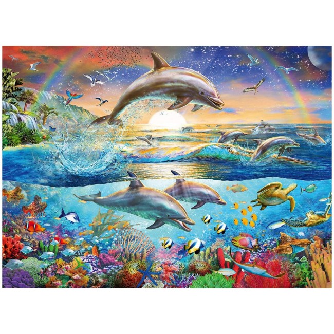 RAVENSBURGER PUZZLE ΔΕΛΦΙΝΙΑ 300XXL