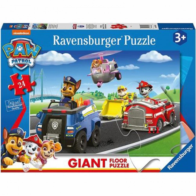 RAVENSBURGER ΠΑΖΛ ΔΑΠΕΔΟΥ 24 ΤΕΜ. PAW PATROL