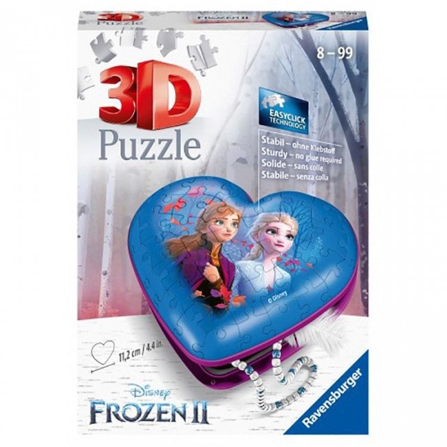 RAVENSBURGER 3D PUZZLE ΜΠΙΖΟΥΤΙΕΡΑ FROZEN II 54 TEMAXIA