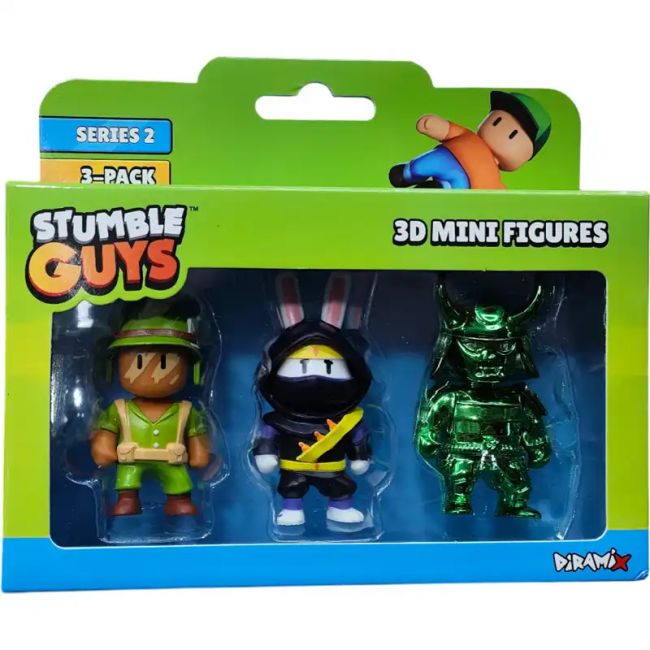 STUMBLE GUYS 3D MINI FIGURES W2 3 ΤΕΜΑΧΙΑ