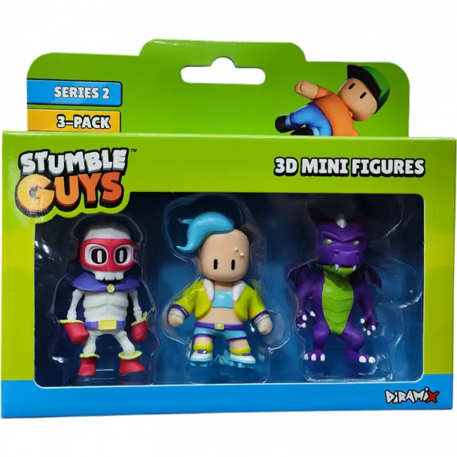 STUMBLE GUYS 3D MINI FIGURES W2 3 ΤΕΜΑΧΙΑ