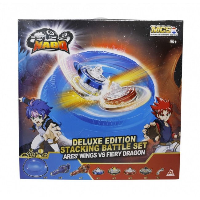 ΠΙΣΤΑ INFINITY NADO DELUXE EDITION STACKING BATTLE SET