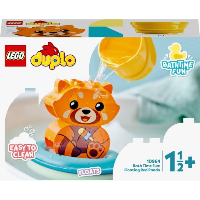 LEGO DUPLO BATH TIME FUN FLOATING RED PANDA