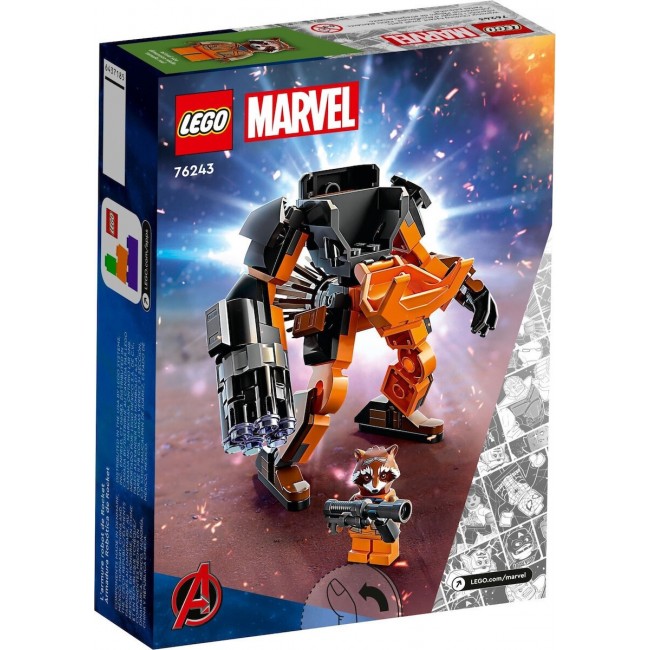 LEGO MARVEL ΡΟΜΠΟΤΙΚΗ ΘΩΡΑΚΙΣΗ ΤΟΥ ΡΟΚΕΤ