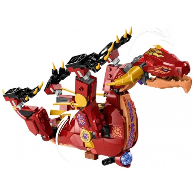 LEGO NINJAGO HEATWAVE TRANSFORMING LAVA DRAGON