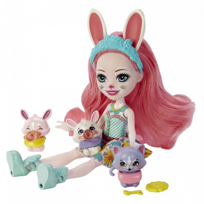 ENCHANTIMALS BABY AND BEST FRIENDS BREE BUNNY AND TWIST