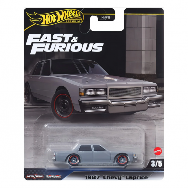 HOT WHEELS PREMIUM - FAST & FURIOUS  1987 CHEVY CAPRICE