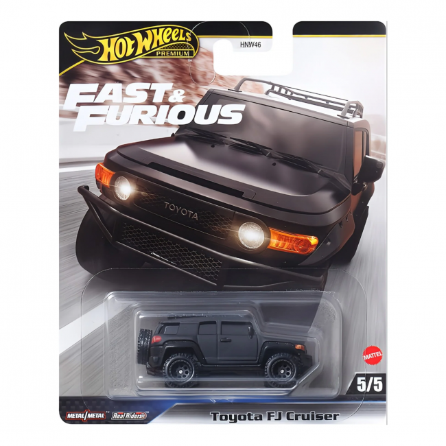 HOT WHEELS PREMIUM - FAST & FURIOUS - TOYOTA FJ CRUISER (HRT99)