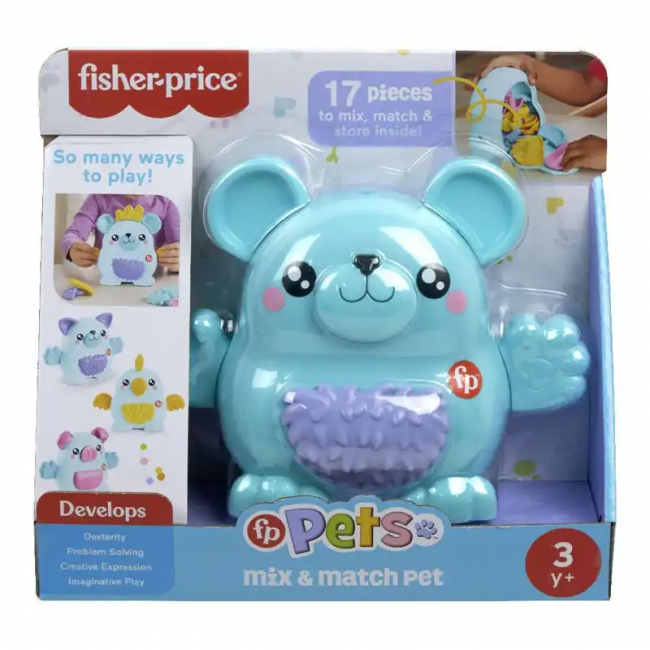 FISHER PRICE ΠΑΙΧΝΙΔΙ ΤΑΞΙΝΟΜΗΣΗΣ SENSIMALS MIX N MATCJIMAS