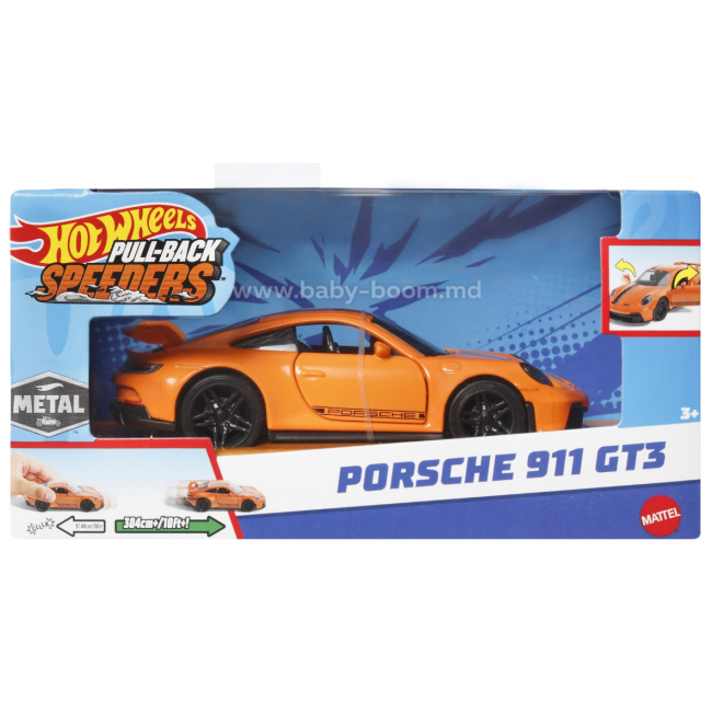 HOT WHEELS ΑΥΤΟΚΙΝΗΤΑΚΙΑ 1:43 PULL BACK