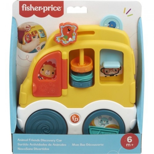 FISHER PRICE ΑΥΤΟΚΙΝΗΤΟ ΔΡΑΣΤΗΡΙΟΤΗΤΩΝ ΜΕ ΖΩΑΚΙΑ