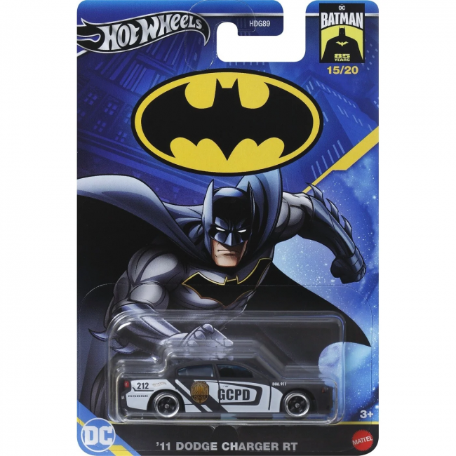 HOT WHEELS ΑΥΤΟΚΙΝΗΤΑΚΙ BATMAN 11 DODGE CHARGER RT