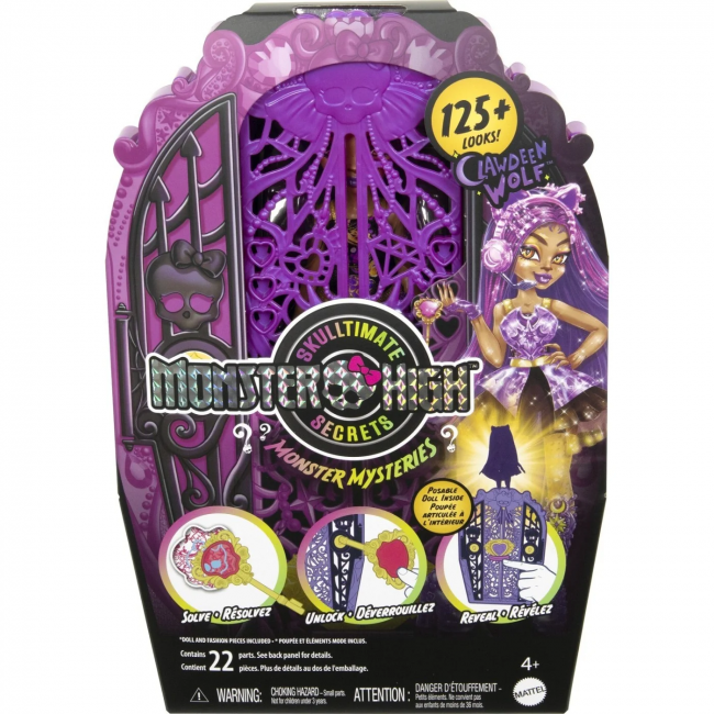 MONSTER HIGH ΚΟΥΚΛΑ MYSTERY MONSTERS - CLAWDEEN (HXH85)