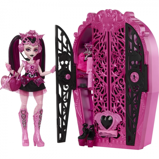 MONSTER HIGH ΚΟΥΚΛΑ MYSTERY MONSTERS - DRACULAURA (HXH84)