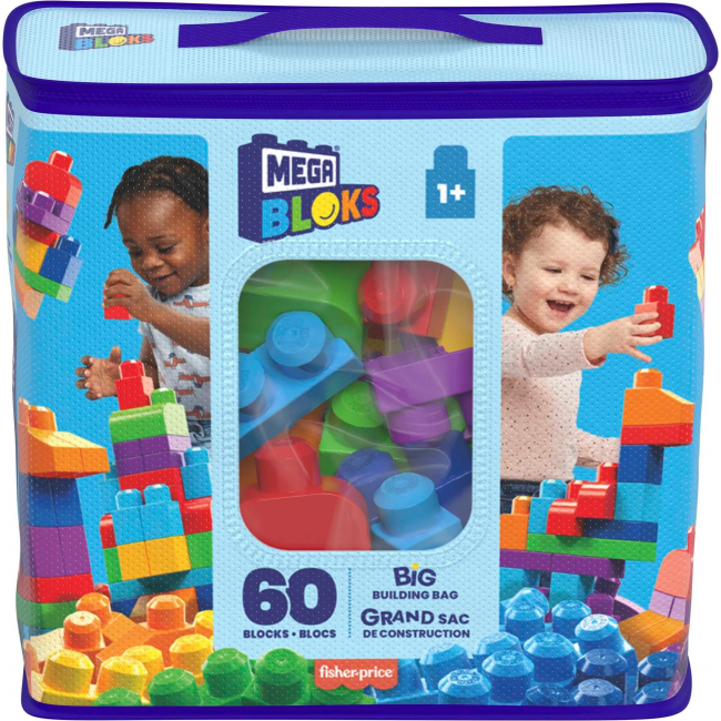 MEGA BLOKS FISHER PRICE ΤΟΥΒΛΑΚΙΑ-ΤΣΑΝΤΑ 60 ΤΕΜΑΧΙΑ