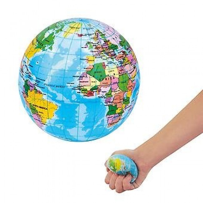 ANTI-STRESS BALL TRAVEL EARTH