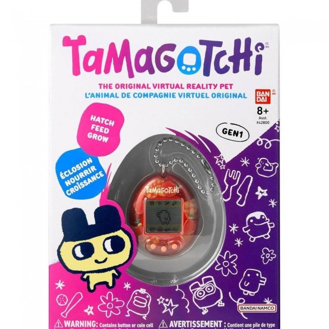 ΚΟΝΣΟΛΑ  BABDAI TAMAGOTCHI ORIDINAL APPLE SWEETS