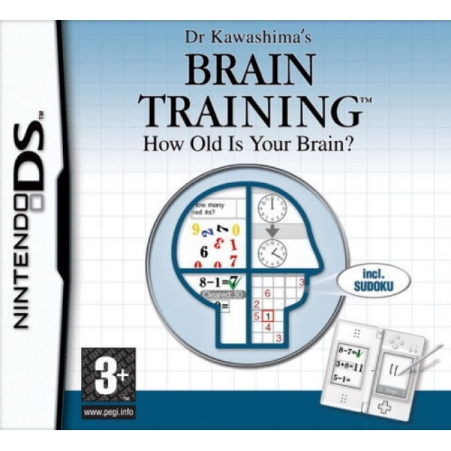 DS BRAIN TRAINING HOW OLD IS YOUR BRAIN